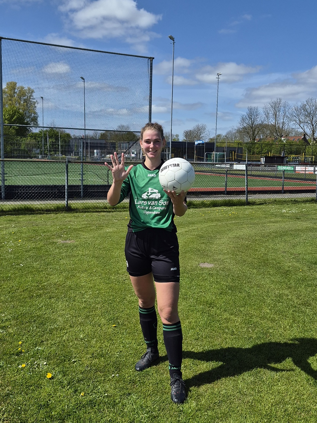 50 keer raak en alternatieve warming-up