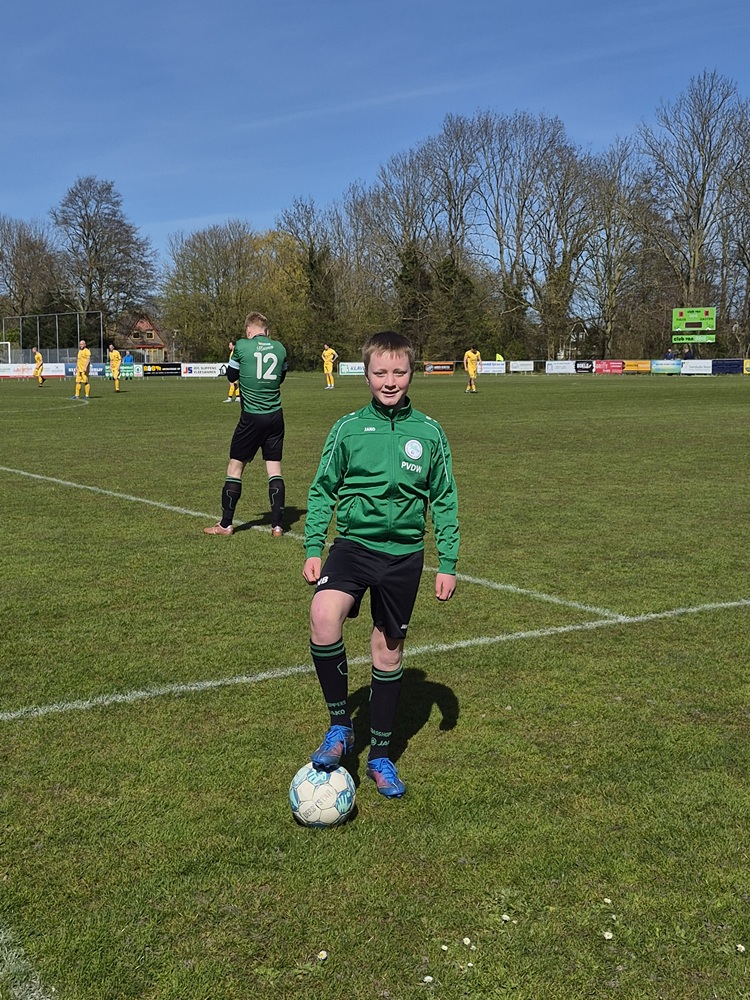 Niek Beerepoot pupil van de week tegen sv Enkhuizen