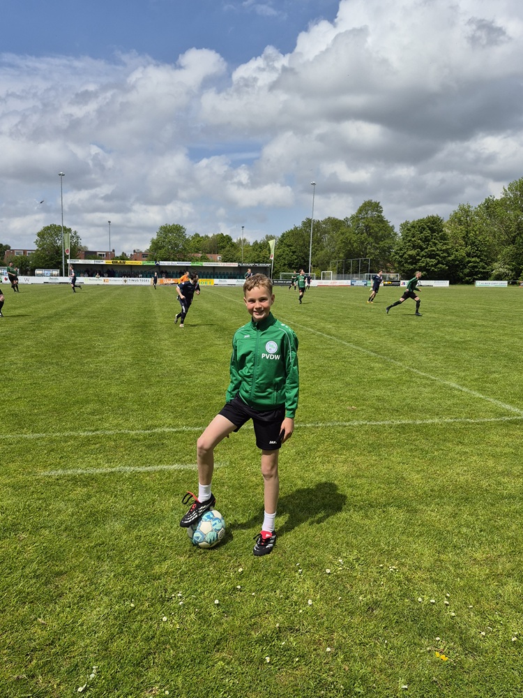 Hidde Groenewoud pupil van de week tegen Alkmaarse Boys.