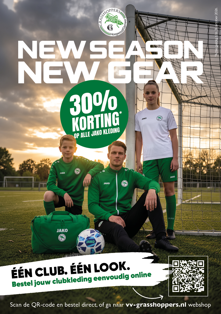 Nieuw seizoen, nieuwe look. 30% korting!