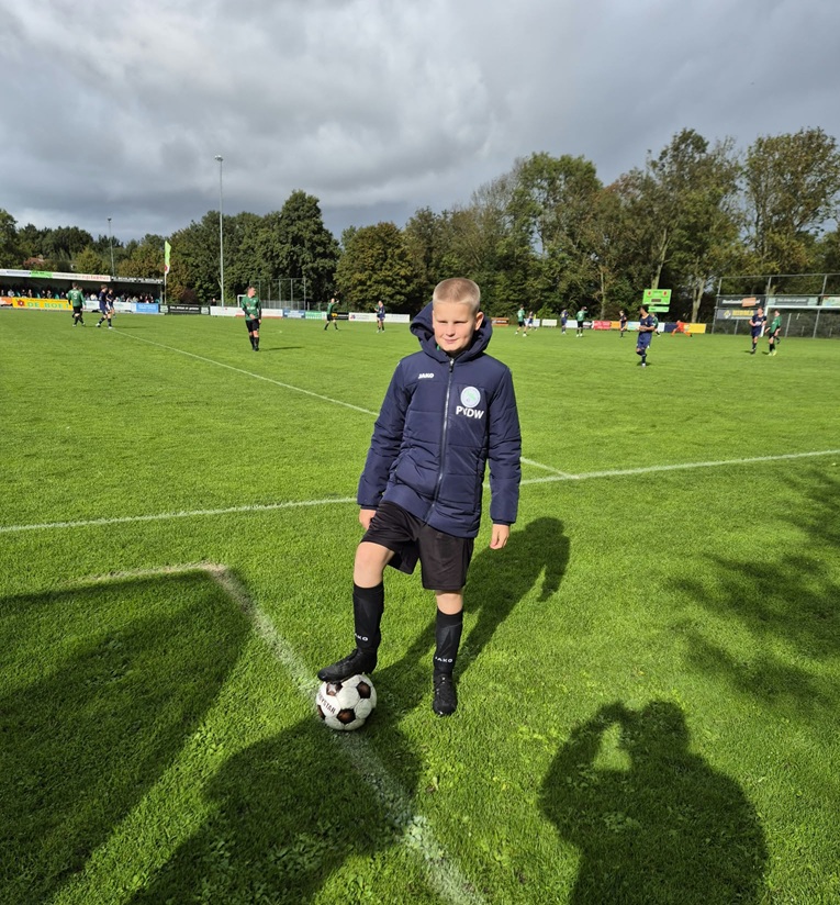 Axel Schaak pupil van de week tegen s.v. Enkhuizen