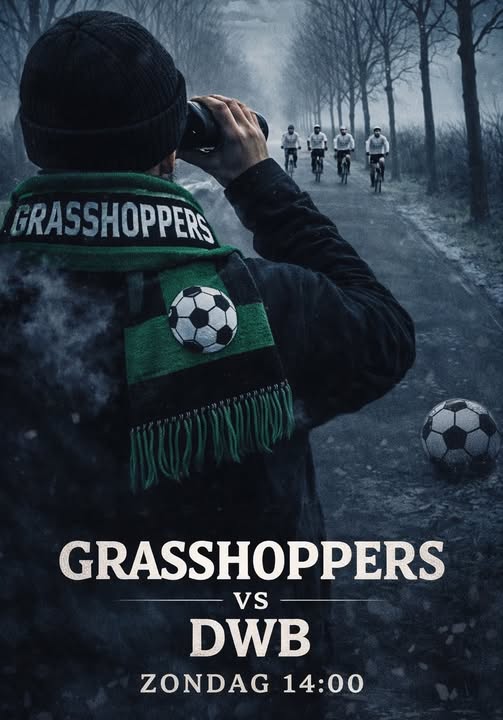 Zondag 25 januari Grasshoppers - DWB: jij komt toch ook kijken?