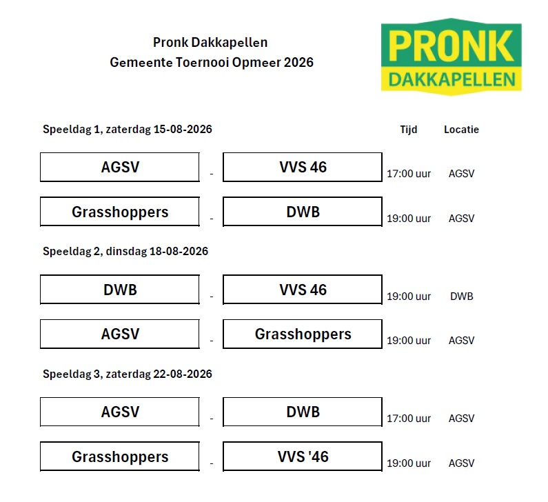 Gemeentetoernooi 2026