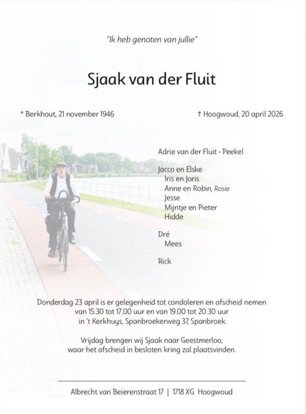 Sjaak van der Fluit