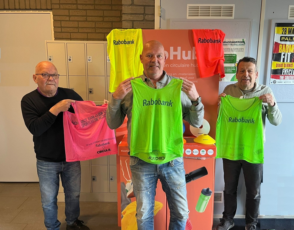 Grasshoppers doet mee met inzameling ClubHub & RABO-Trainingspakket